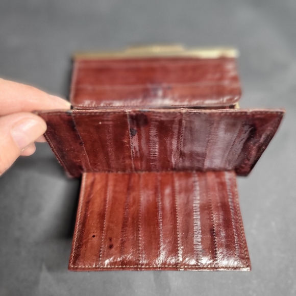Eel Skin Wallet - Picture 6 of 7